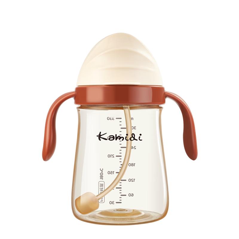  kamidi/卡蜜迪 ppsu材质 儿童奶瓶 重力球  8个月以上 330ml