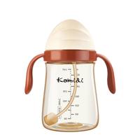 卡蜜迪（kamidi）婴儿贝壳ppsu奶瓶8个月以上大宝宝喝奶瓶重力球儿童奶壶330ml