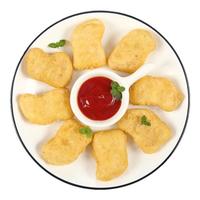 上鲜 春雪鸡块 4斤 麦肯脆皮鸡块裹粉油炸鸡肉块清真食品源头直发