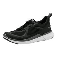 爱步(ECCO)BIOM 2.2男鞋 25年春季缓震运动跑步鞋 健步830874 黑色42 黑色/鸽子灰