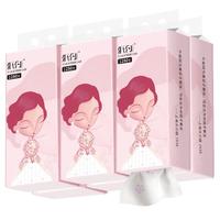 纸约悬挂式底部抽纸4层320抽×6提面巾纸餐巾纸擦手用纸抽源头直发 木浆4层320抽*6提(送2个挂钩)