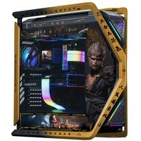 华硕(ASUS)ROG GR701 创世神机箱 吹雪机箱 EVA明日香联名台式机箱ARGB灯板全塔机箱翻毛皮白色机箱 黑神话悟空主题(黑金创世神+灯板)