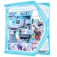 华硕(ASUS)ROG GR701 创世神机箱 吹雪机箱 EVA明日香联名台式机箱ARGB灯板全塔机箱翻毛皮白色机箱 更多主题(请)