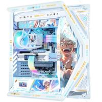 华硕(ASUS)ROG GR701 创世神机箱 吹雪机箱 EVA明日香联名台式机箱ARGB灯板全塔机箱翻毛皮白色机箱 路飞主题(纯白创世神+灯板)