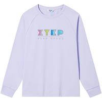 XTEP男女同款春秋季儿童圆领套头卫衣宽松百搭舒适透气特步童装
