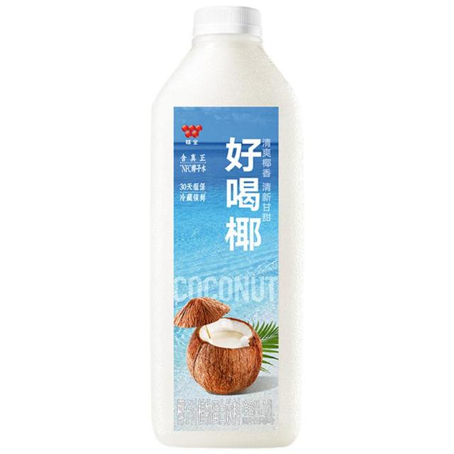 味全 每日C好喝椰 椰汁植物蛋白饮料1600ml家庭装