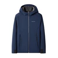 探路者（TOREAD）软壳服户外防风保暖加绒软壳衣徒步夹克衫登山服外套TAEECM91899 藏蓝（男24新） S