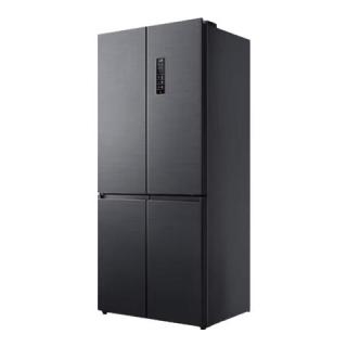 TCL R460T9-UQS 双系统三循环 460L 冰岩灰 超薄平嵌十字对开门冰箱