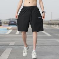 运动裤冰丝短裤男夏季款透气跑步宽松休闲裤男款五分裤