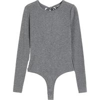 HM女士内衣春季时尚休闲舒适露背丁字裤连体衣1208644