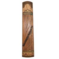 寻音整挖桐木古筝 收藏古筝专业民族乐器 全实木10级演奏收藏古筝 窗花挖筝（带全套配件）