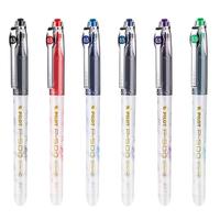 百乐（PILOT）金标P500中性笔刷题书写考试笔大容量全针管水笔走珠笔高颜值黑色签字笔0.5 【金标自选6色】6支装/0.5mm