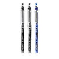 百乐（PILOT）金标P500中性笔刷题书写考试笔大容量全针管水笔走珠笔高颜值黑色签字笔0.5 【常规款2黑+1蓝】3支装/0.5mm