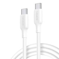 山泽双头Type-C数据线65W快充线3A苹果15/16华为Pura70/Mate60/50荣耀小米安卓手机车载充电线0.5米