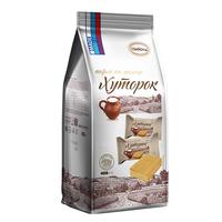 阿孔特 俄罗斯威化饼干牛奶味休闲零食品408g 独立包装 牛奶味威化 408g*1袋