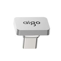  aigo/爱国者 手机电脑通用 车载U盘  亮银色 64GB