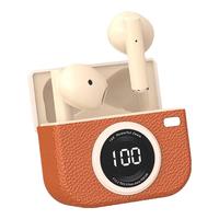 雅兰仕 深度降噪 半入耳式真无线蓝牙耳机  有线充电