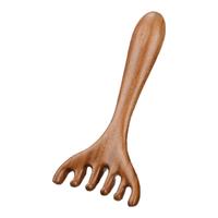 辛丛六爪头部按摩器按摩爪疏通头疗经络梳抓头牛角按摩梳养生梳子 【六爪按摩梳】1把