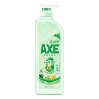 今日必买：AXE 牌（AXE）金骏青梅果蔬餐具净洗洁精1.01kg  泵6大零添加4倍去农残小苏打