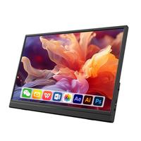 爱国者aigo15.6英寸便携显示器触摸屏扩展屏 电脑显示器手机笔记本 PS4/5 副屏Type-C一线通