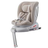 京东京造 儿童座椅0-4-12岁 I-size认证 舱 奶咖白 模拟ADAC测试