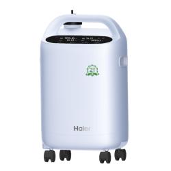 海尔 5L升医用制氧机家用吸氧机老人氧气机带雾化可遥控超轻音507W