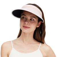 OhSunny遮阳帽女防紫外线户外大帽檐运动空顶帽 SLH3M088D 丝雾咖 M 