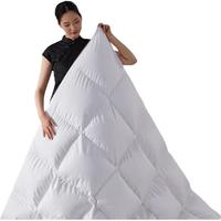 斯诺曼【Atlantis】白鹅毛春秋被芯羽毛被子 纯棉空调被2.0*2.3m充1kg白