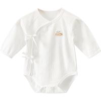 乖奇熊新生婴儿衣服春秋连体哈衣3月6宝宝三角包屁衣初生和尚服夏季薄款