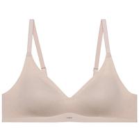 爱慕内衣女织锦无钢圈烫金杯面薄杯文胸AM17C262 S 鎏金-烫金