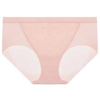 爱慕内衣女织锦中腰净痕腿围三角内裤AM23C261 S 鎏金内裤