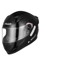 LS2头盔FF300摩托车头盔大尾翼全盔3C认证黑武士男女骑行夏季防护盔 亮黑色大尾翼 M 亮黑色大尾翼(赠头套+防雾贴片)新日期