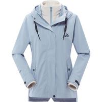 【山行】户外防风防水冲锋衣女三合一抓绒内胆运动外套保暖登山服