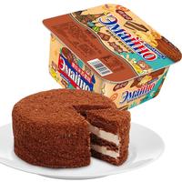 俄麦诺 俄式提拉米苏蛋糕 可可味308g 充饥甜点 饼干蛋糕 面包零食