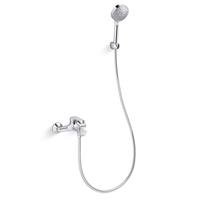 科勒（KOHLER）芙芮·凌挂墙式淋浴花洒套装浴缸龙头花洒淋浴器 35752T带下出水