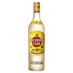 哈瓦那俱乐部 Havana 哈瓦那 3年陈酿 朗姆酒 40%vol 700ml