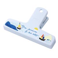 得力(deli)磁吸手账夹 票夹 文件夹手账夹子 收纳冰箱贴 办公用品 蓝色 TP540