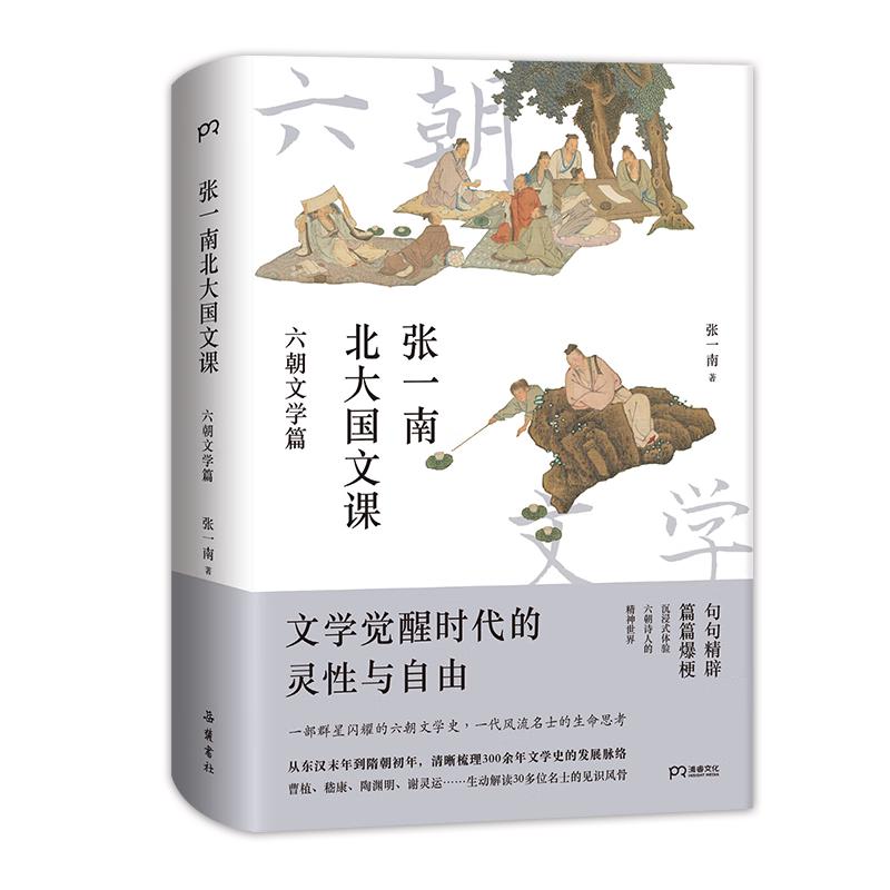 张一南北大国文课:六朝文学篇（一部群星闪耀的文学史 一代风流名士的生命思考）【浦睿文化】
