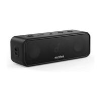 声阔BassUp技术重低音蓝牙音响 IPX7防水 便携音响 高续航 Soundcore 3黑色功率16W