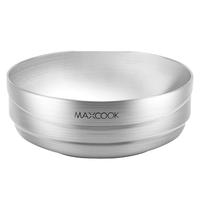 美厨 MAXCOOK【双层隔热304不锈钢韩式碗】加厚防摔汤碗面碗饭碗不锈钢碗