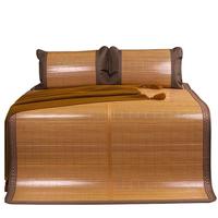 简丽 悦享碳化竹青竹席凉席单人床席子单只1.35米  悦享双面席