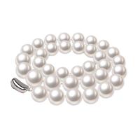 滴水成珠南珠世家正圆形淡水珍珠项链璨优雅优质珍珠套装母亲节 11-13mm白色珍珠