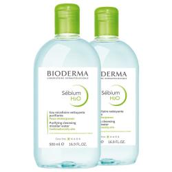 贝德玛 净妍控油洁肤液500ml*2母亲节