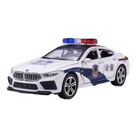 驰誉玩具 M8玩具警车仿真合金车模汽车模型玩具男孩