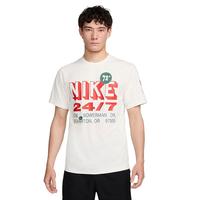 耐克(NIKE)春夏男短袖T恤 速干透气 运动休闲 舒适百搭FN3989-133 白M FN3989-133帆白