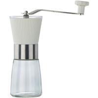 友来福手摇磨豆机咖啡研磨机家用便携咖啡机手磨咖啡研磨器白色 高腰款磨豆机(白色)