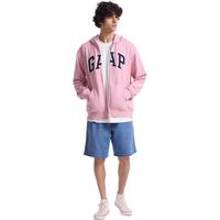 Gap 男士字母logo拉链连帽卫衣 611720