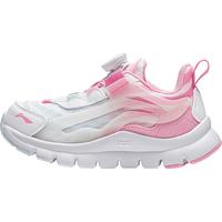 LI-NING/李宁 减震回弹 儿童运动鞋 标准白/仙霞粉/云瓷蓝-16 29