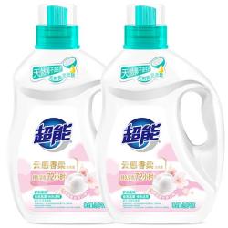 超能 云感香柔洗衣液 3.48kg*2瓶 依兰&茉莉香