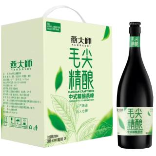  燕大师 原浆醇厚 精酿啤酒  啤酒750ml*6